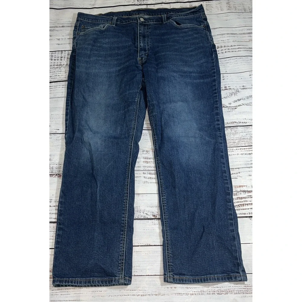 Levi's‎ 541 Blue Jeans Men's Denim 40x30 Athletic Taper Dark Blue